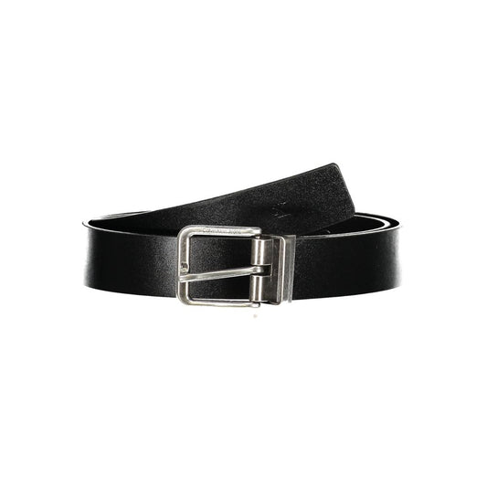 Calvin Klein Herrengürtel aus schwarzem Leder