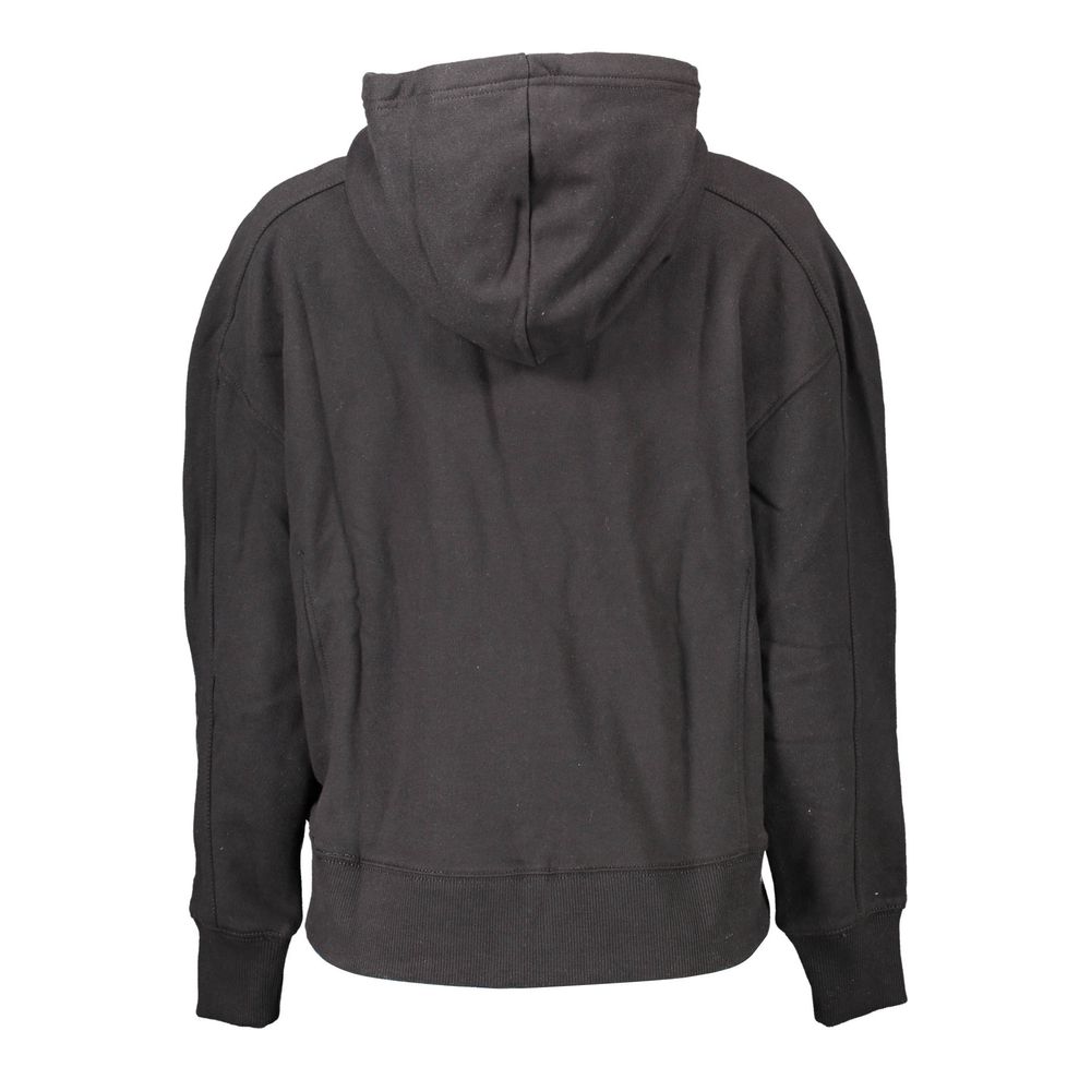 Maglione da donna in cotone nero Calvin Klein