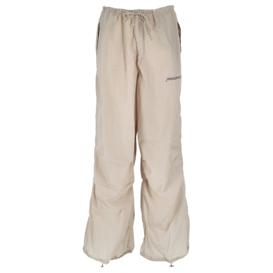 Hinnominate Beige Nylon Jeans & Pant