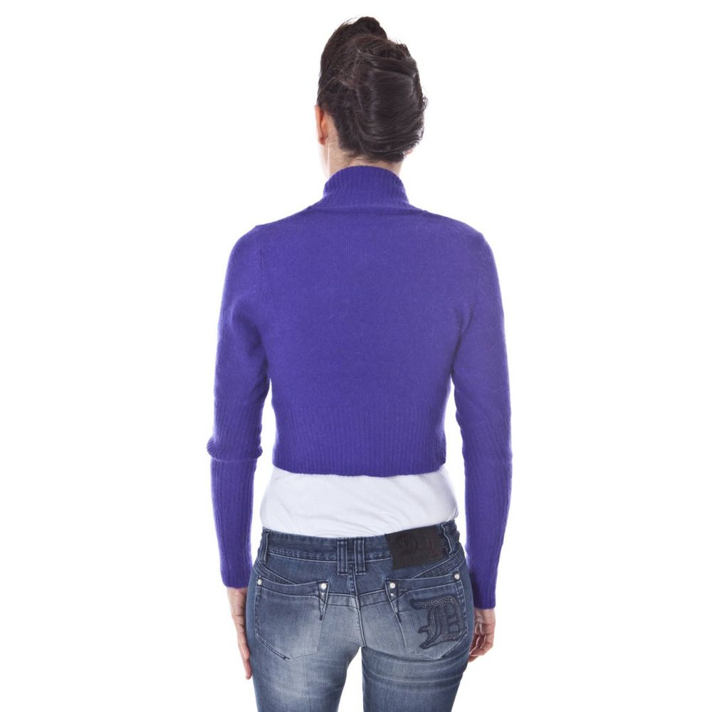 Maglione di lana viola Datch