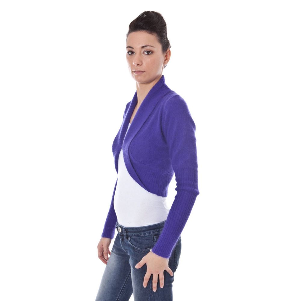 Maglione di lana viola Datch