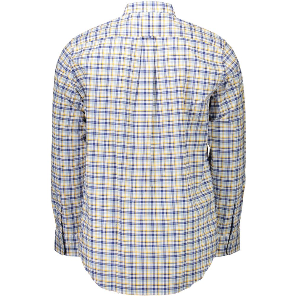 Camicia in cotone giallo Gant