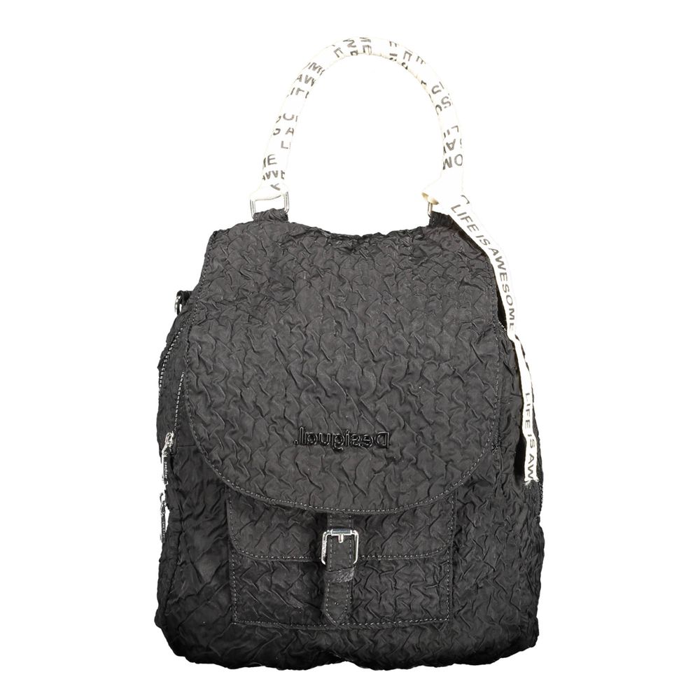 Desigual Black Polyester Handbag