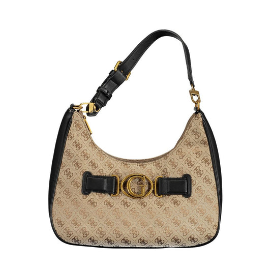 Guess Jeans Black Polyethylene Handbag