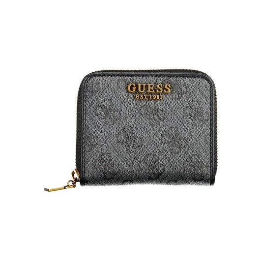 Guess Jeans Black Polyethylene Wallet