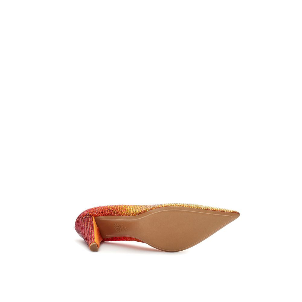Alexandre Vauthier Bicolor Leather And Satin  Pump
