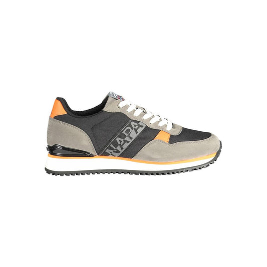 Napapijri Gray Polyester Sneaker