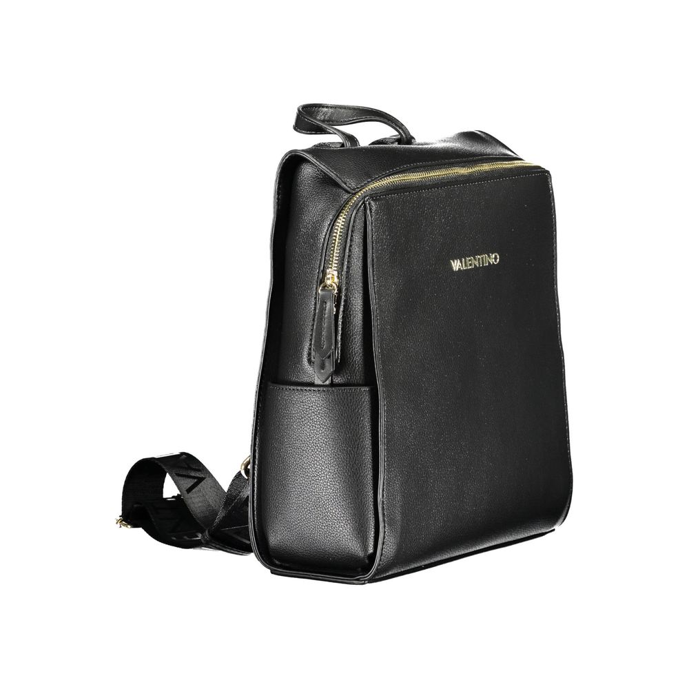 Mario Valentino Black Polyethylene Backpack