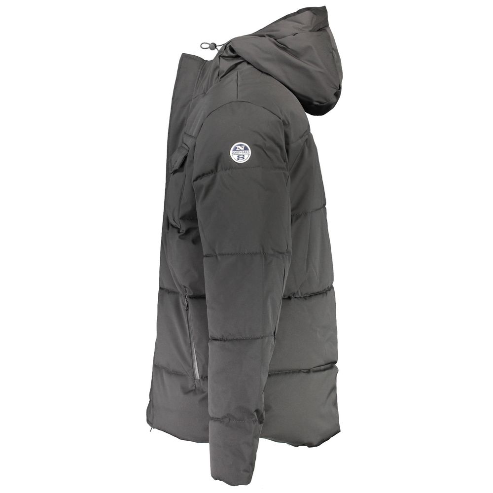 North Sails Black Polyester Jacket