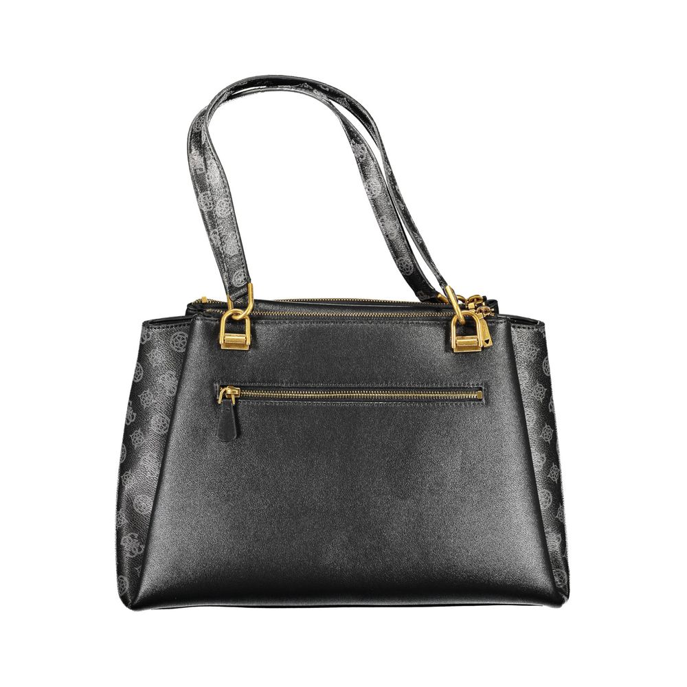 Guess Jeans Black Polyethylene Handbag