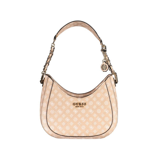 Guess Jeans Pink Polyethylene Handbag
