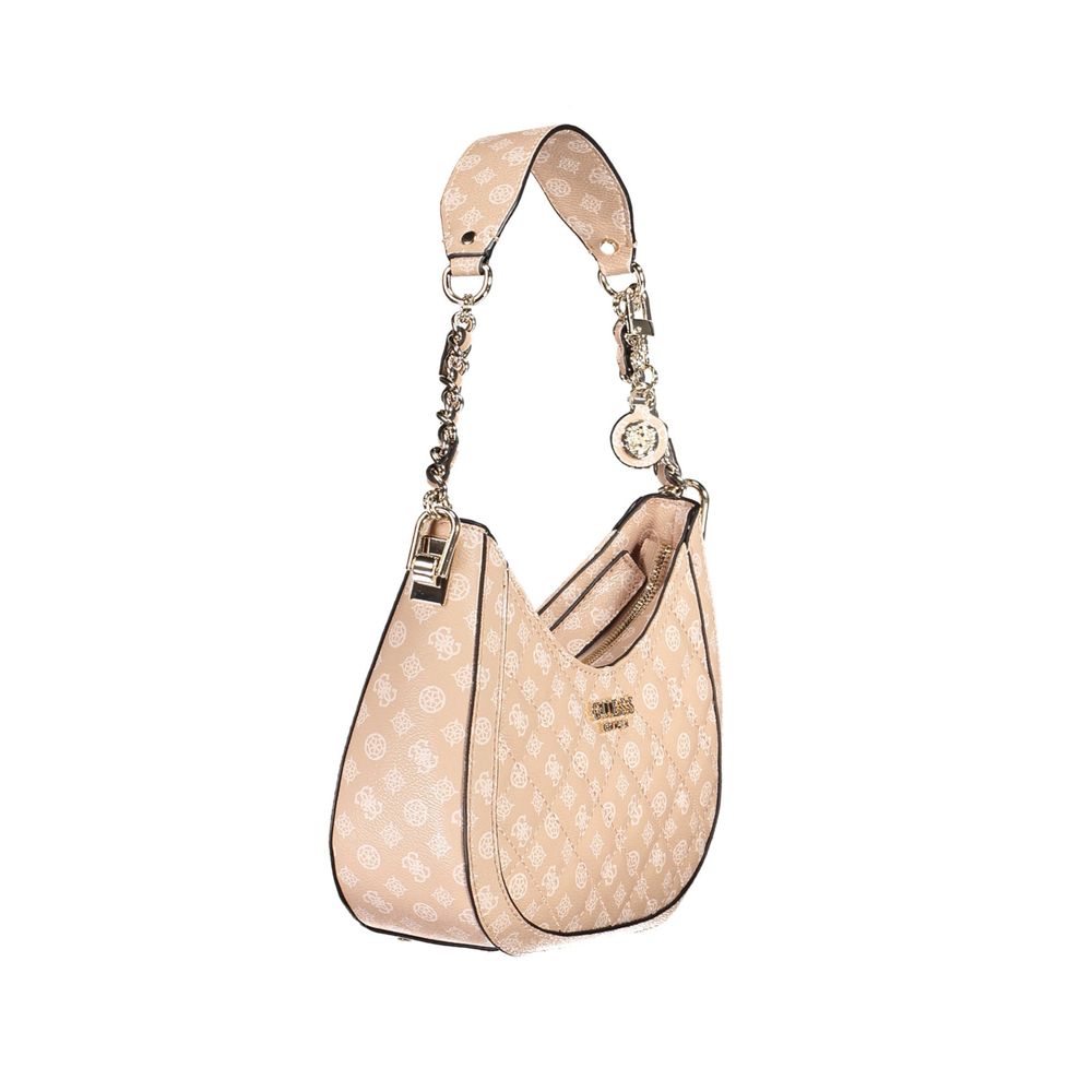Guess Jeans Pink Polyethylene Handbag