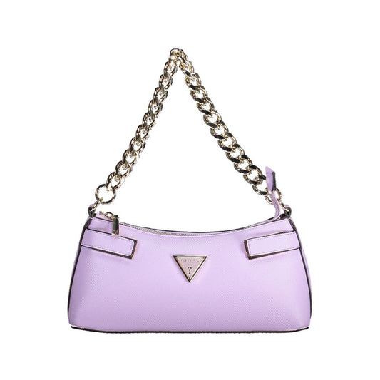 Guess Jeans Purple Polyethylene Handbag