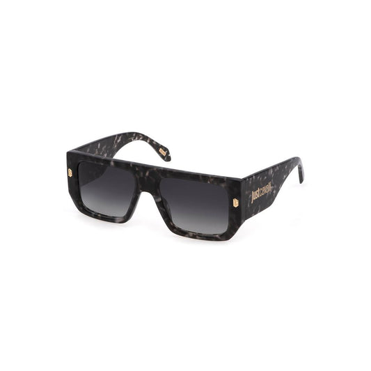 Just Cavalli Black Plastic Sunglasses