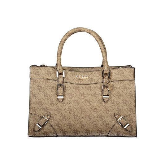Guess Jeans Beige Polyethylene Handbag