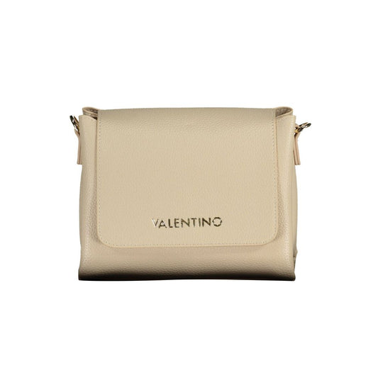Borsa a mano in polietilene beige Mario Valentino