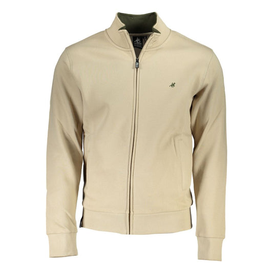 U.S. Grand Polo Beige Cotton Sweater