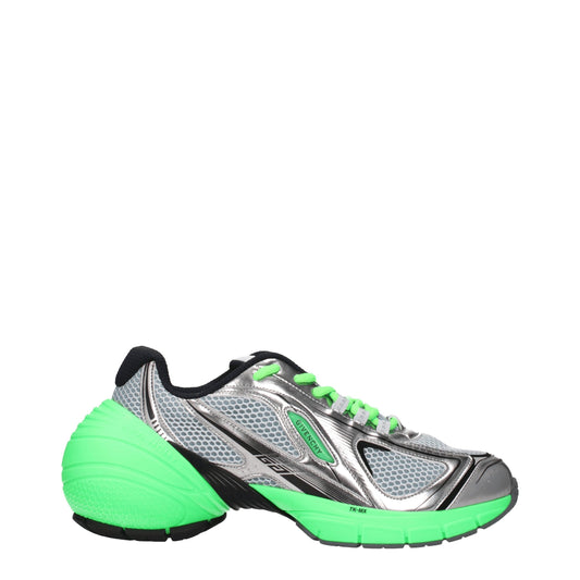 Givenchy Gray Fabric Athletic Sneakers