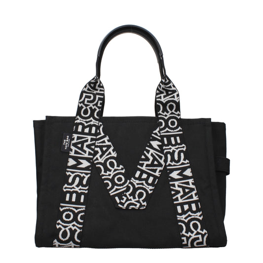 Marc Jacobs Black Fabric Shoulder Bags