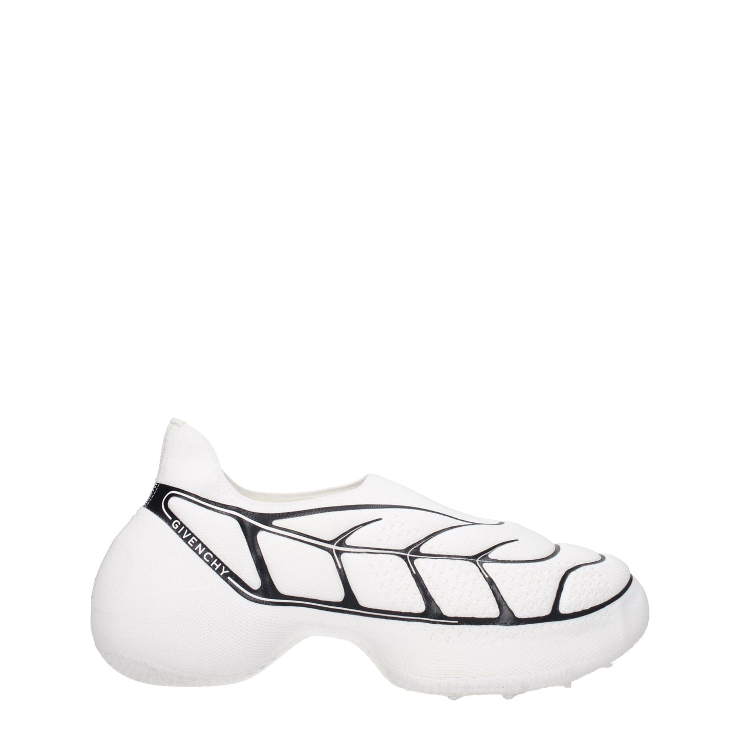 Givenchy White Fabric Low Tops