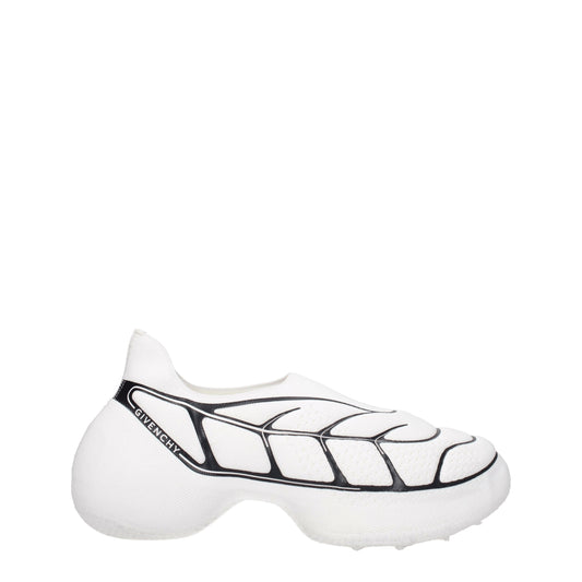 Givenchy White Fabric Low Tops