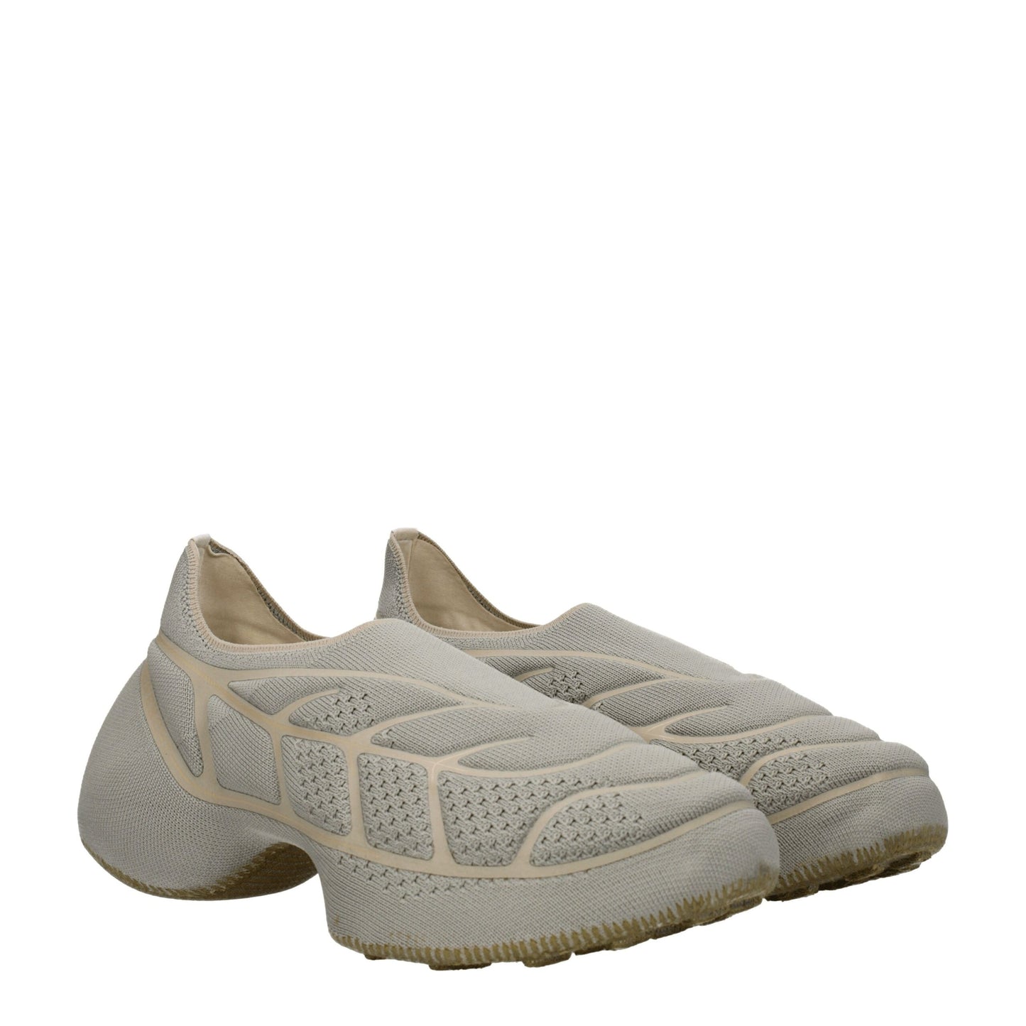 Givenchy Gray Fabric Athletic Sneakers