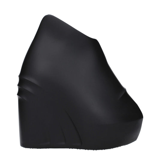 Givenchy Black Rubber Platforms & Wedges
