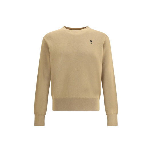 Ami Paris Pull Col Rond Ami De Coeur
