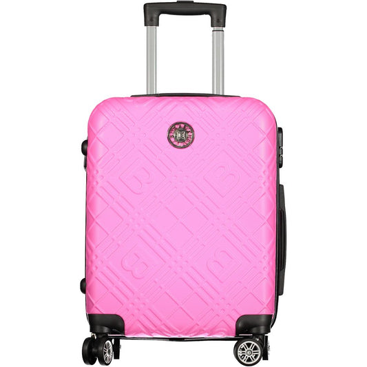 Laura Biagiotti Pink Polyethylene Luggage And Travel