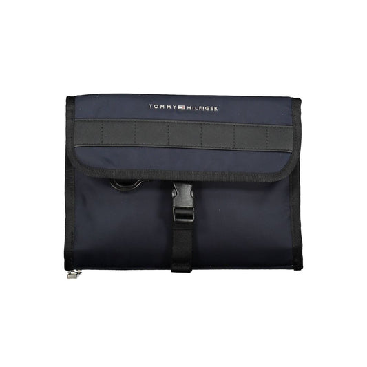 Tommy Hilfiger Blue Polyester Beauty Case