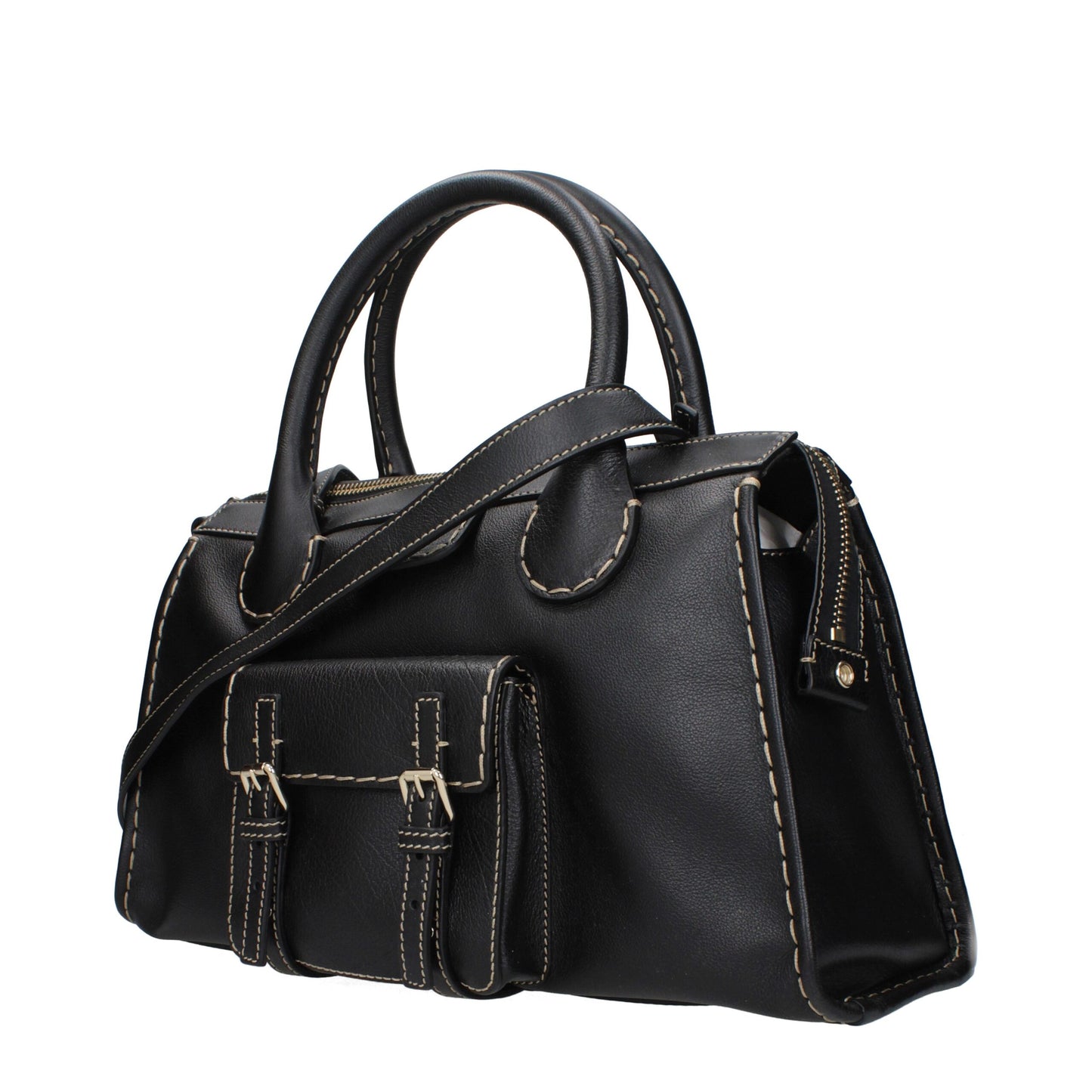 Chloé Black Leather Handbag