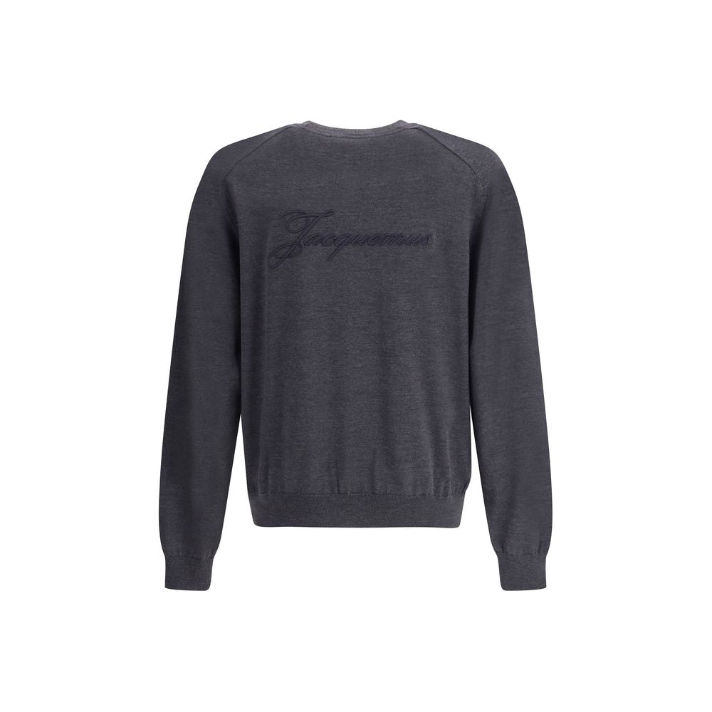 Jacquemus Gray Merino Wool Sweatshirt