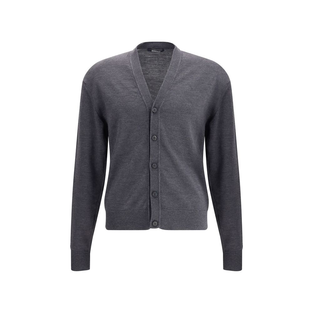 Jacquemus Gray Merino Wool Cardigan