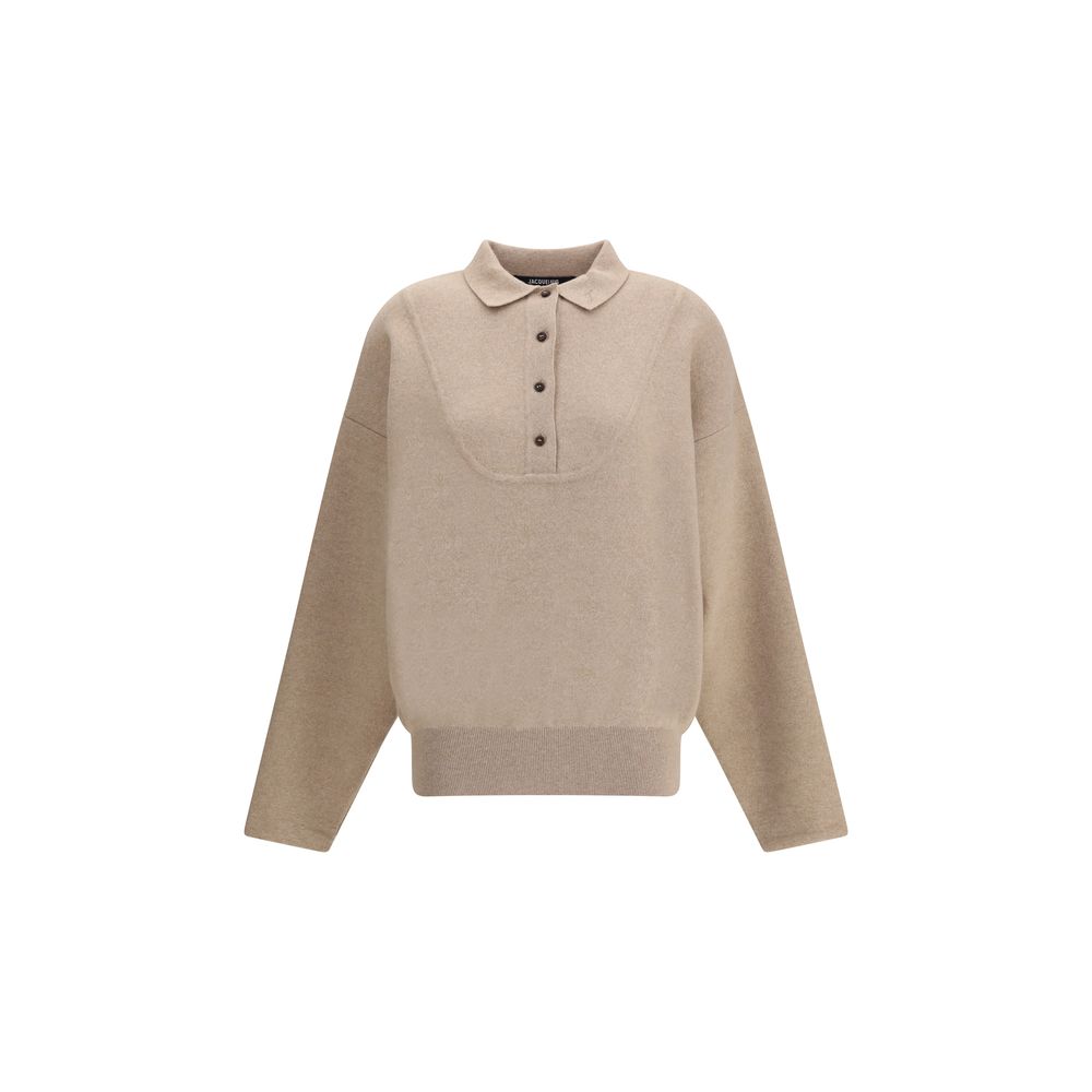 Jacquemus Beige Wool Sweatshirt
