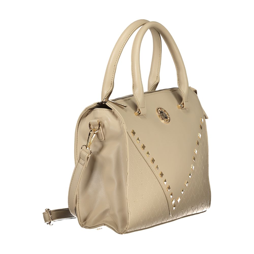 Laura Biagiotti Beige PVC Women Handbag