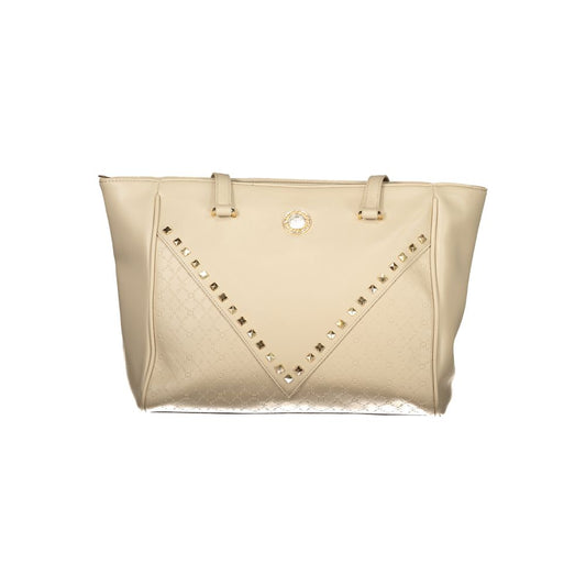 Laura Biagiotti Beige PVC Women Handbag