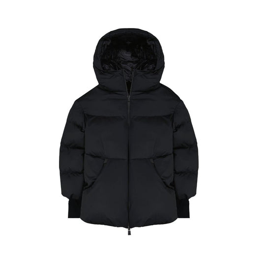Herno Black Polyamide Full-Length Jacket