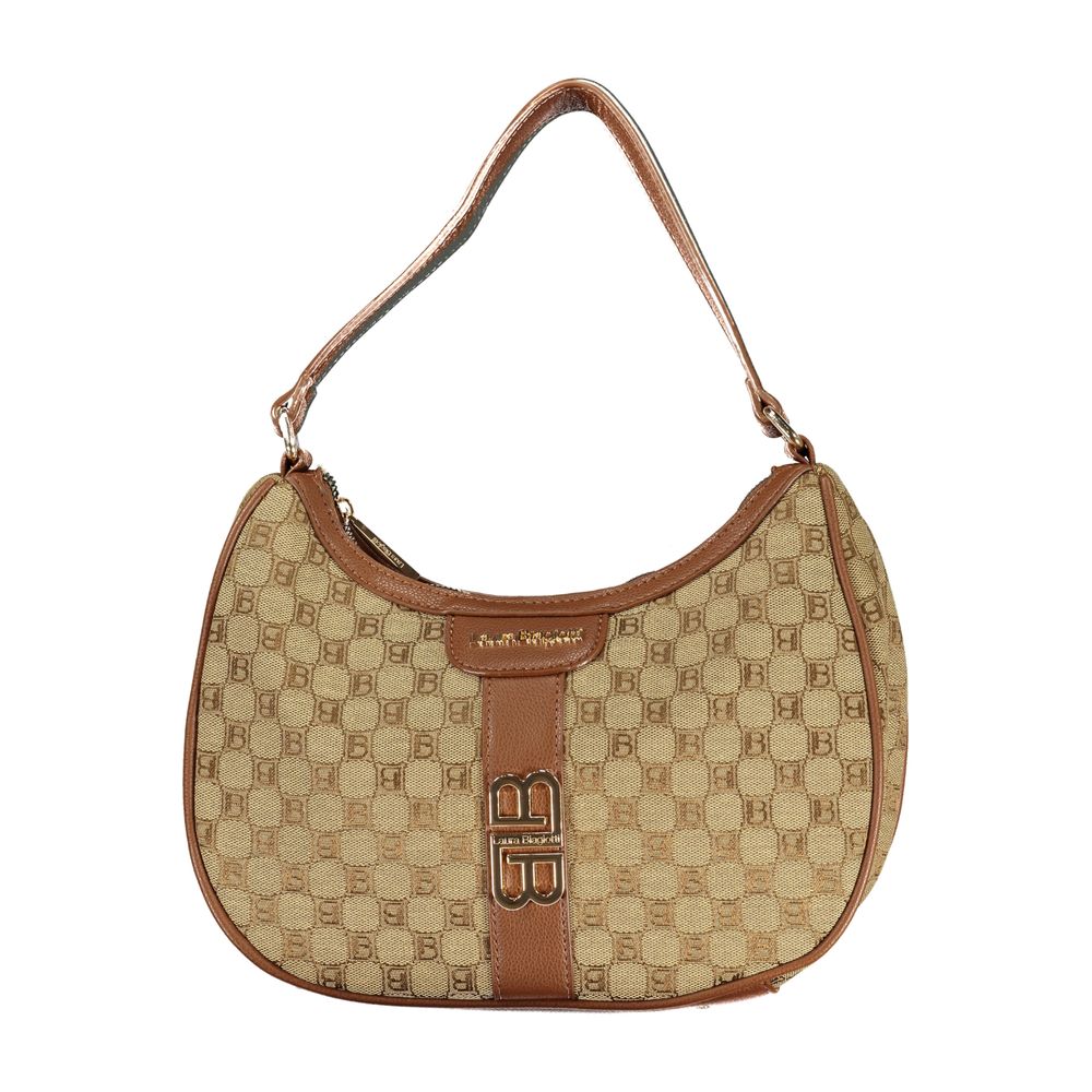 Laura Biagiotti Beige Polyester Women Handbag