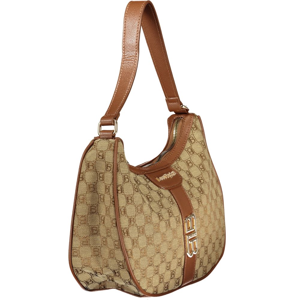 Laura Biagiotti Beige Polyester Women Handbag