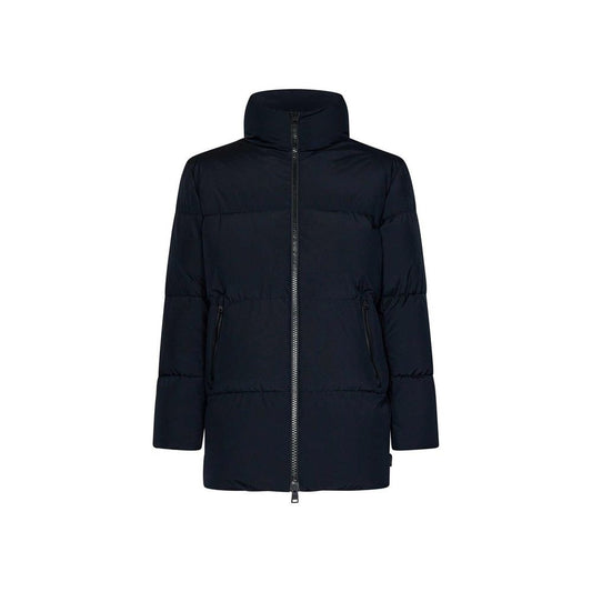 Herno Blue Polyester Coat