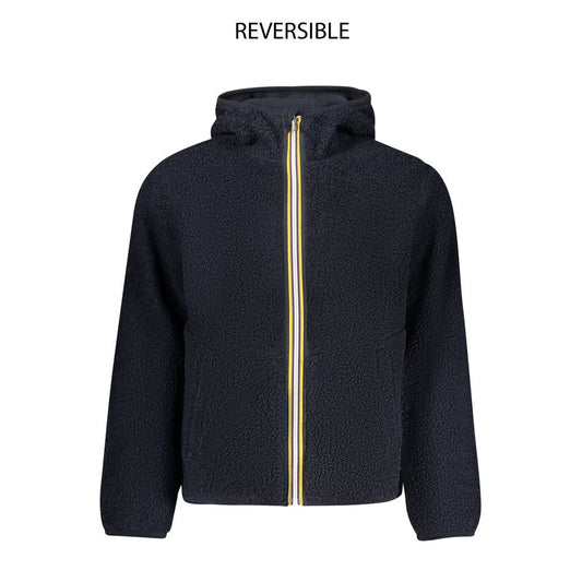 K-WAY Blue Polyester Jackets & Coat