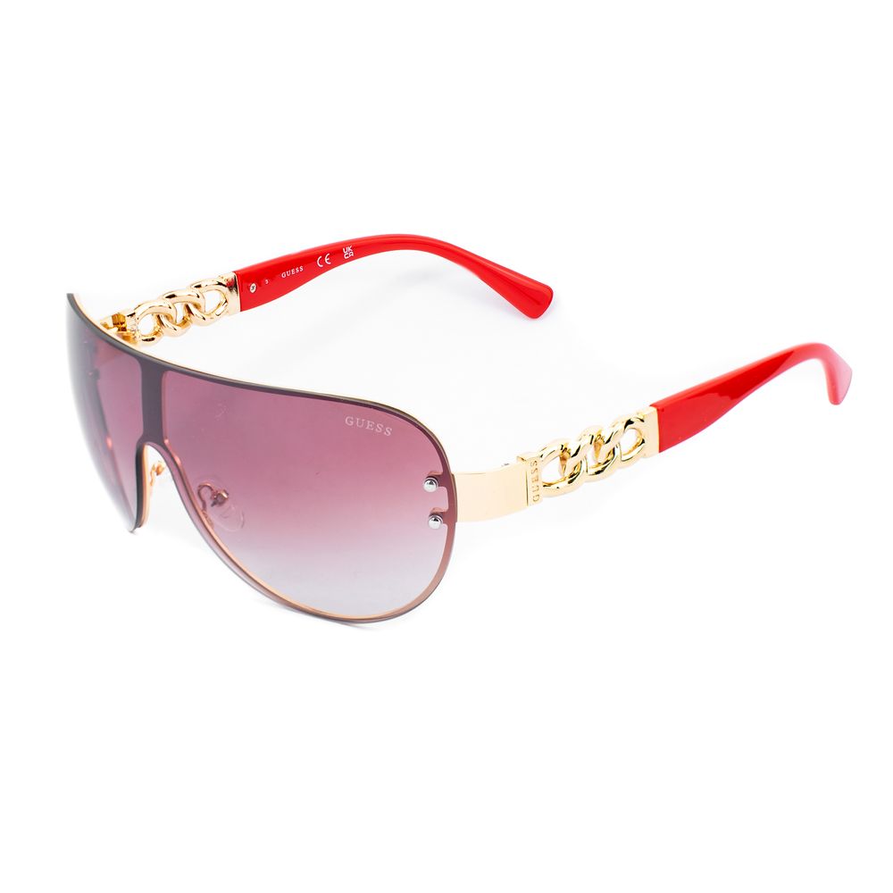 Guess Red Metal Sunglasses