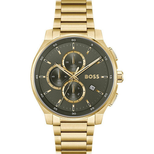 Hugo Boss Gold Stainless Steel Dress Watch