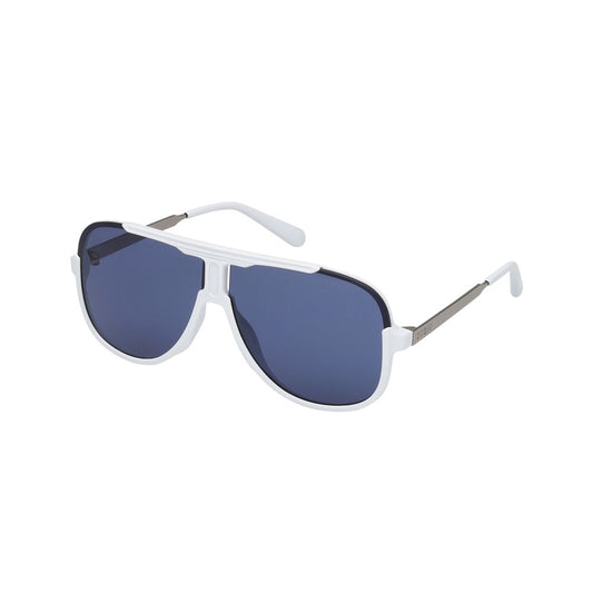 Guess White Resin Sunglasses