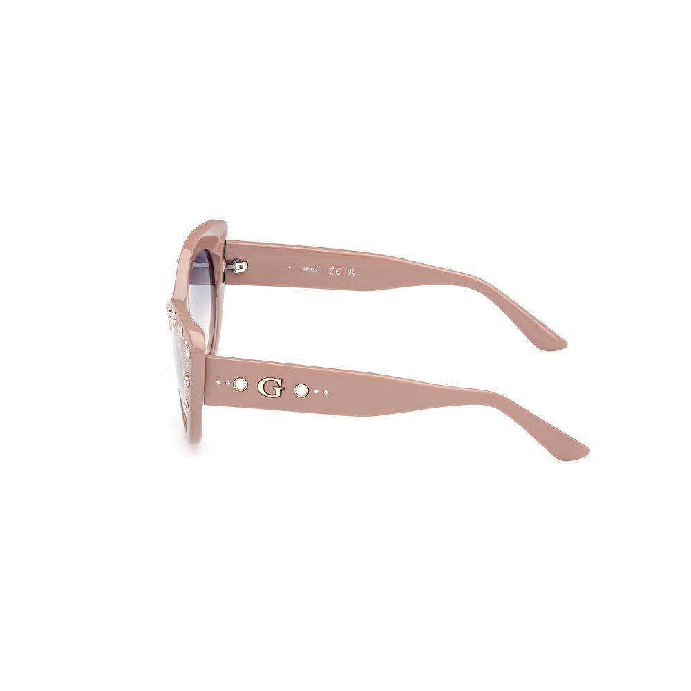 Guess Beige Resin Sunglasses