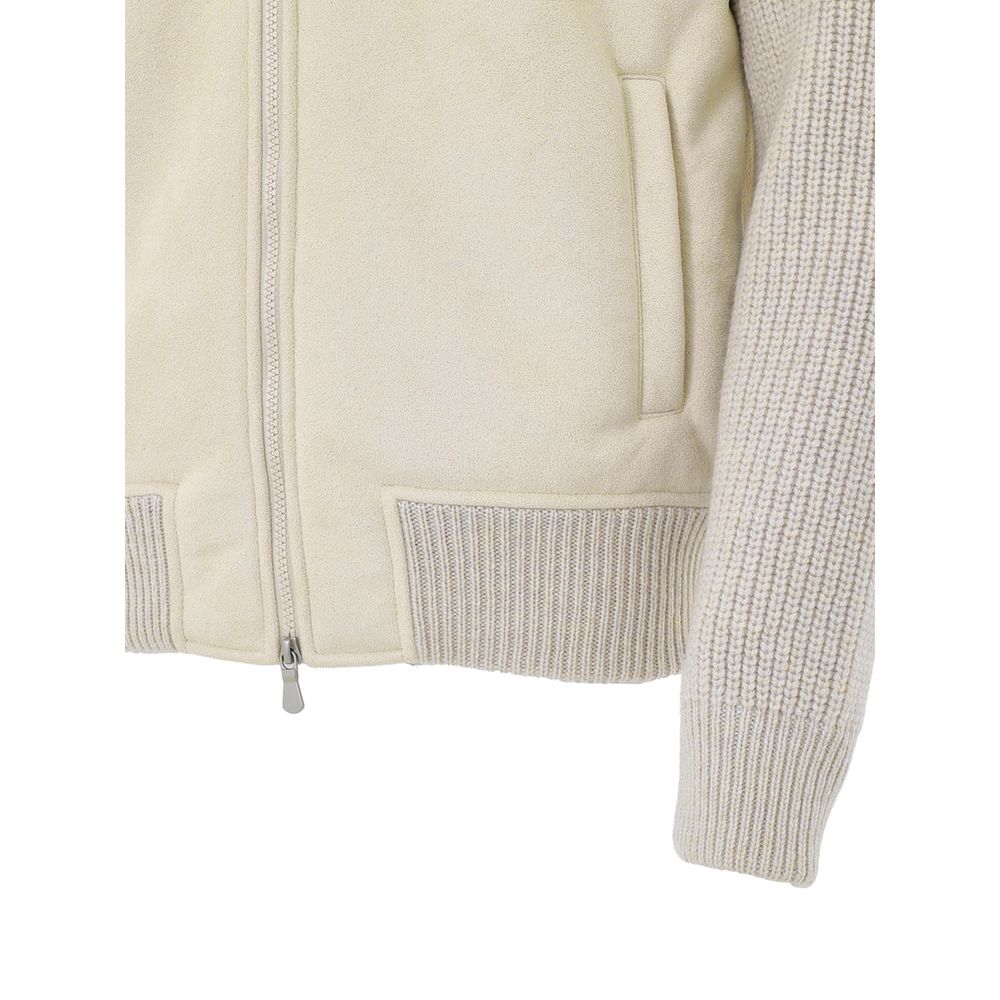 Gran Sasso Beige Wool Jackets And Coat