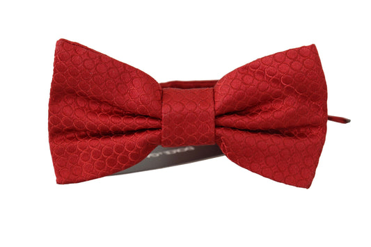 Elegante rote Seidenfliege von Dolce &amp; Gabbana