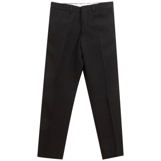 Burberry Chic Black Wool Trousers for Men