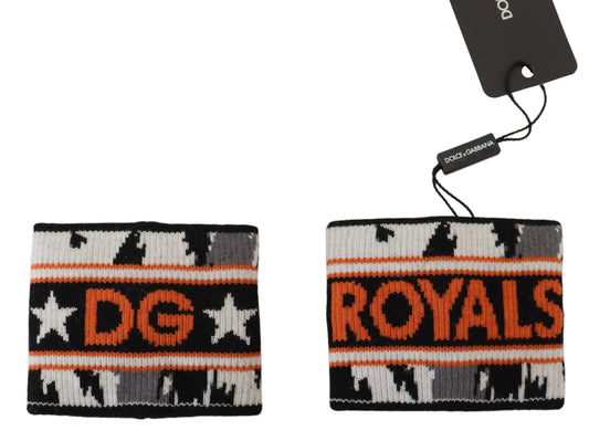 Dolce &amp; Gabbana Orange and gray Two Piece Set DG Royal Wristband