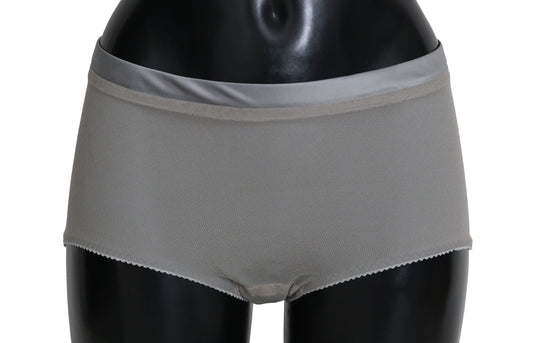 Dolce &amp; Gabbana Underwear Silver With Net Silk Bottoms